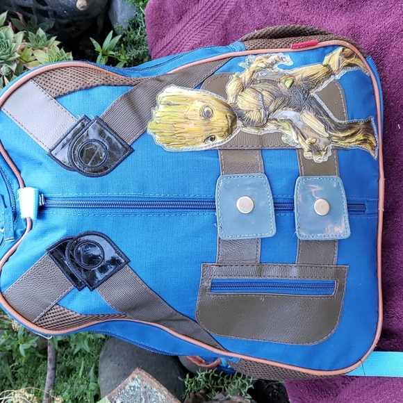 Disney Marvel Accessories Marvel Disney Groot Backpack With Furry